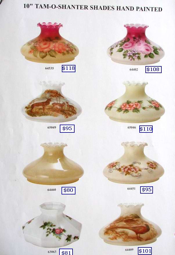 oil lamp glass student shades