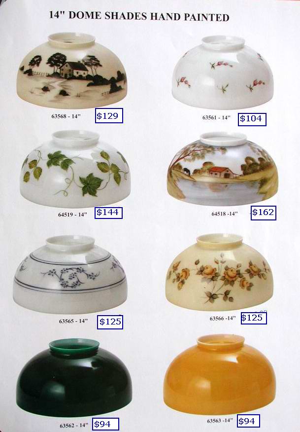 hanging oil lamp shades