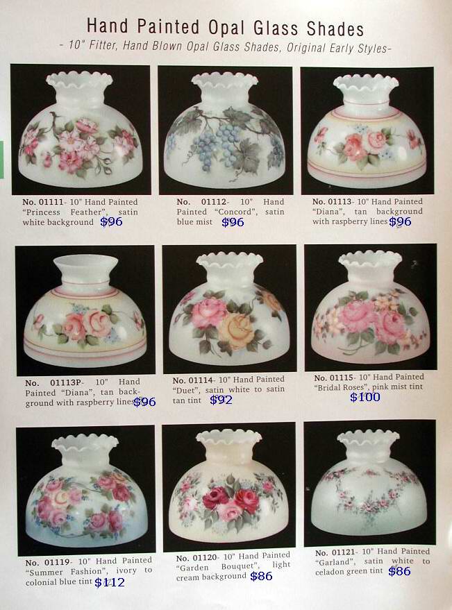 oil lamp glass student shades