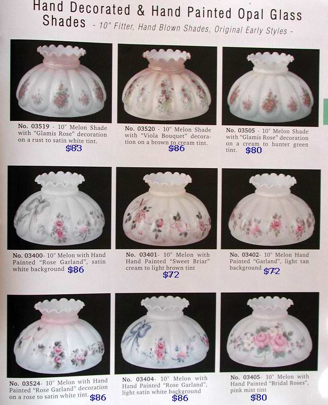 oil lamp glass student shades