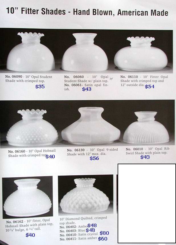 oil lamp glass student shades