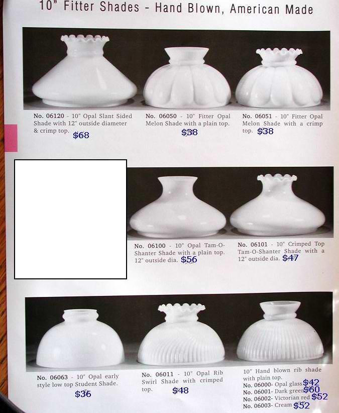 oil lamp glass student shades